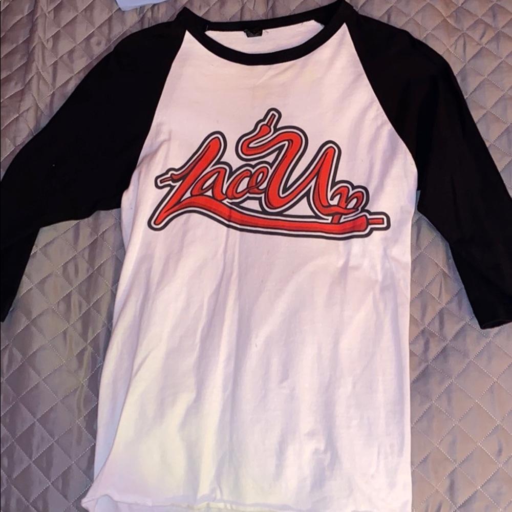 Lace Up Baseball Tee